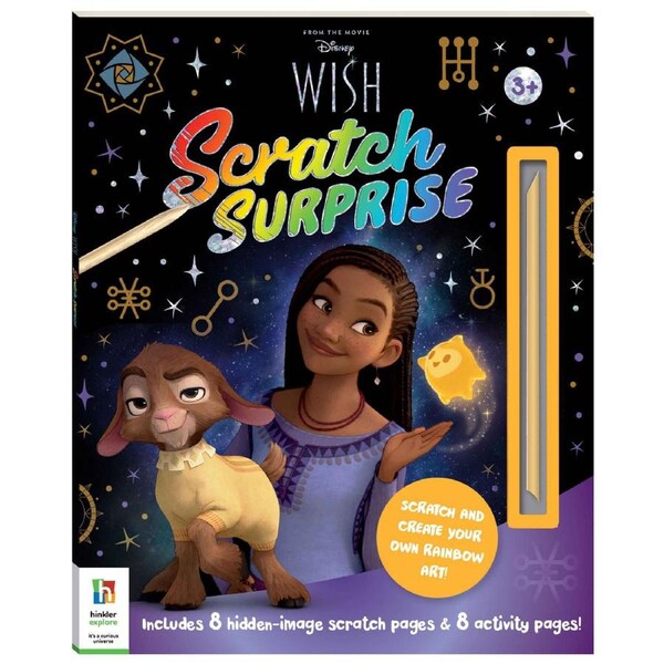 Scratch Surprise Disney Wish -- Hinkler