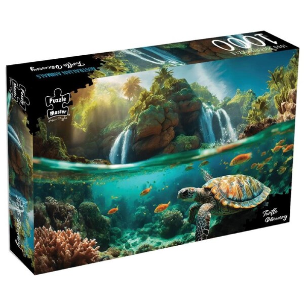 Puzzle Master - Turtle Discovery 1000 Piece Puzzle
