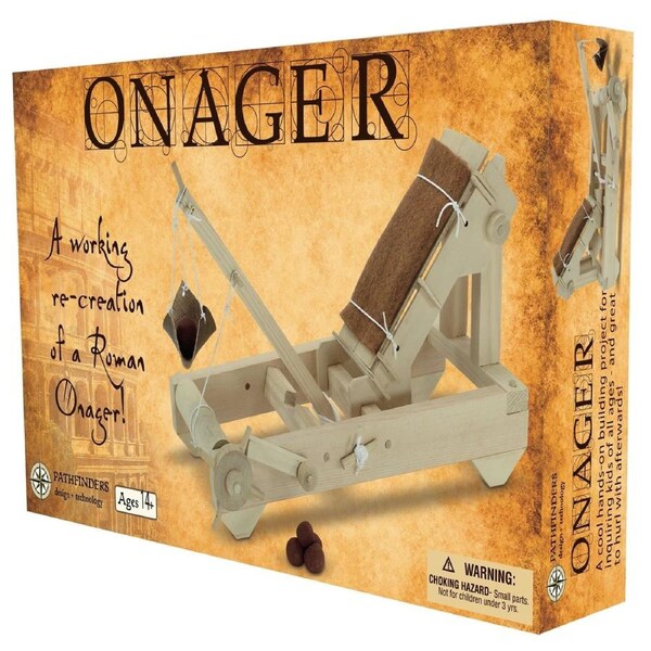 Roman Onager Catapult Wooden Kit