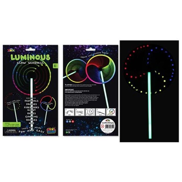 Luminous Glow Windmill - 4 x 20 cm Glowsticks