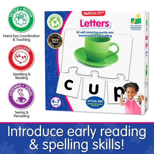 Match It! - Letters - The Learning Journey