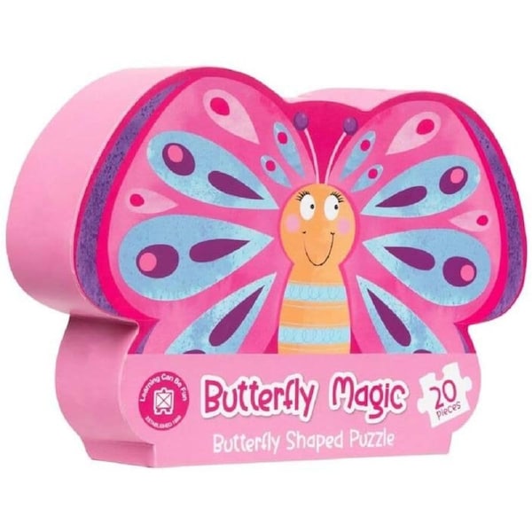 Learning Can Be Fun - Butterfly Magic: Butterfly Shaped Puzzle