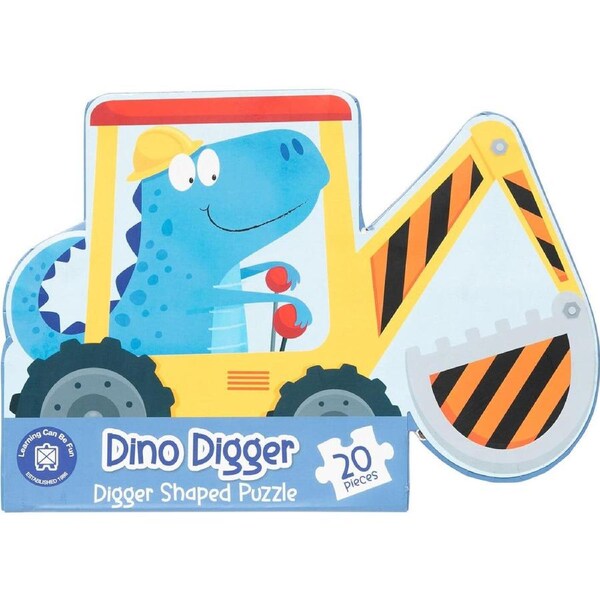 Learning Can Be Fun - Dino Digger: Digger Shaped Puzzle