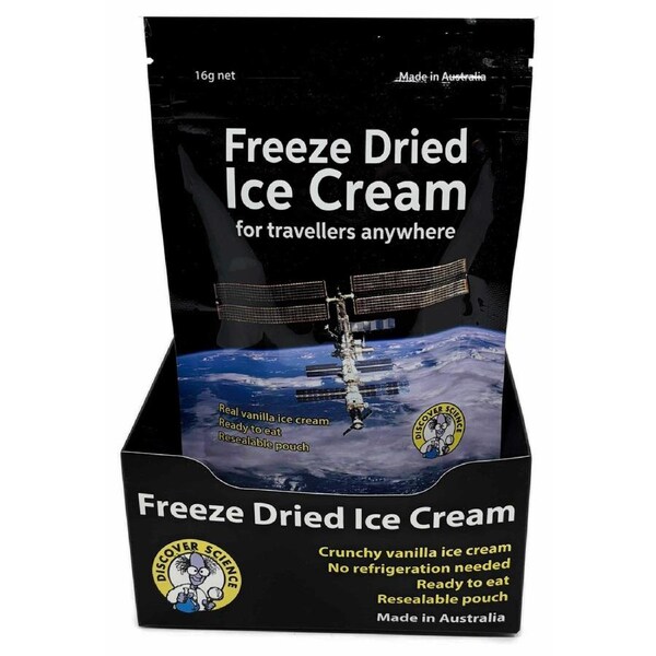 Astronaut Ice Cream - Freeze Dried Ice Cream - Discover Science