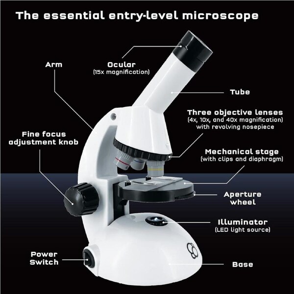 Microscope with Smartphone Adapter - Thames & Kosmos