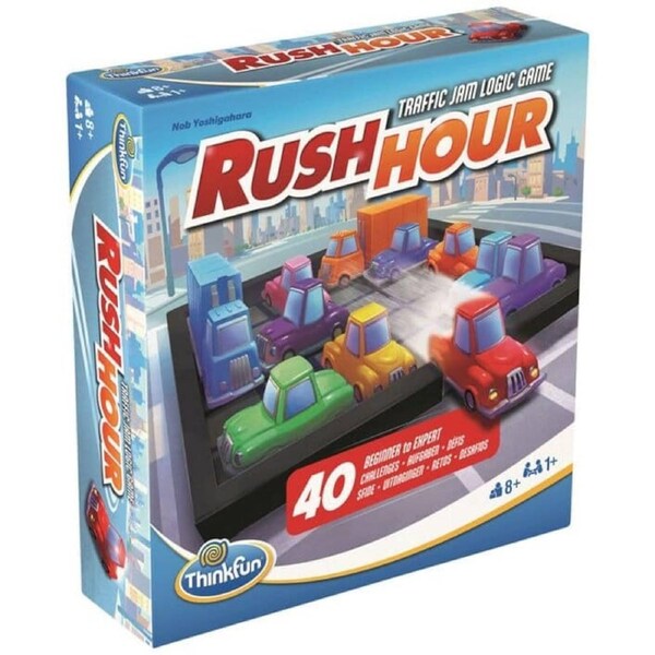 ThinkFun Rush Hour Refresh - Classic Logic Game & STEM Toy