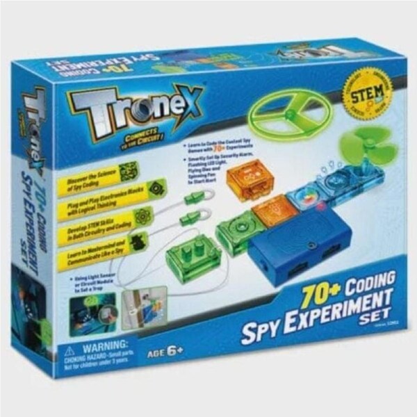 Tronex 70+ Coding Spy Experiment Set – STEM KIT