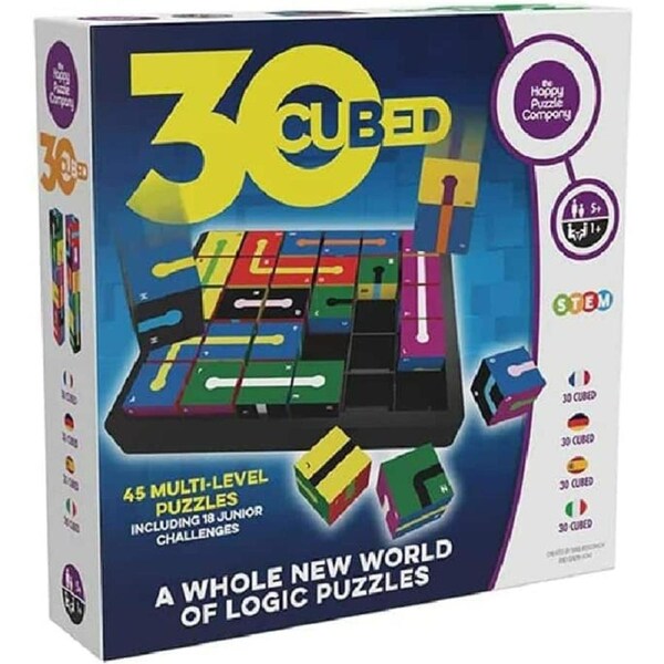 30 Cubed Logic Puzzle Game – The Happy Puzzle Company