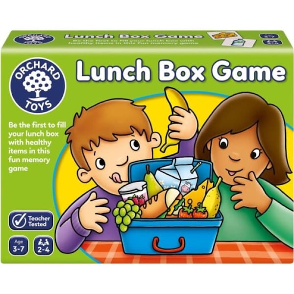 Orchard Toys Lunch Box Game - Healthy Eating Memory Game