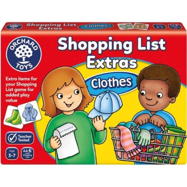 Orchard Toys Shopping List Booster Pack Clothes