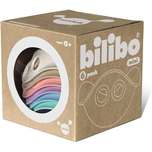 Mini Bilibo Pastel 6-Pack