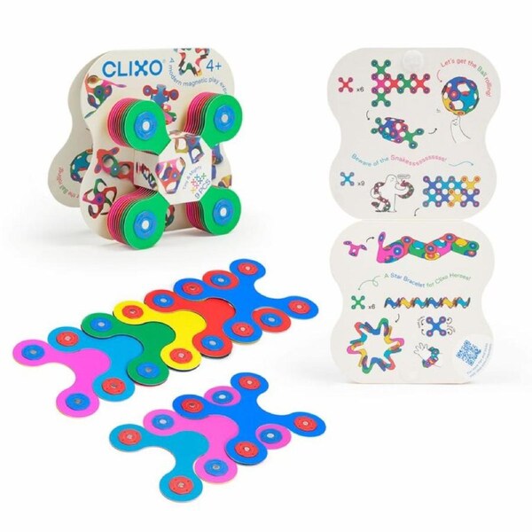 Clixo Tiny & Mighty 9pc Magnetic Building Set