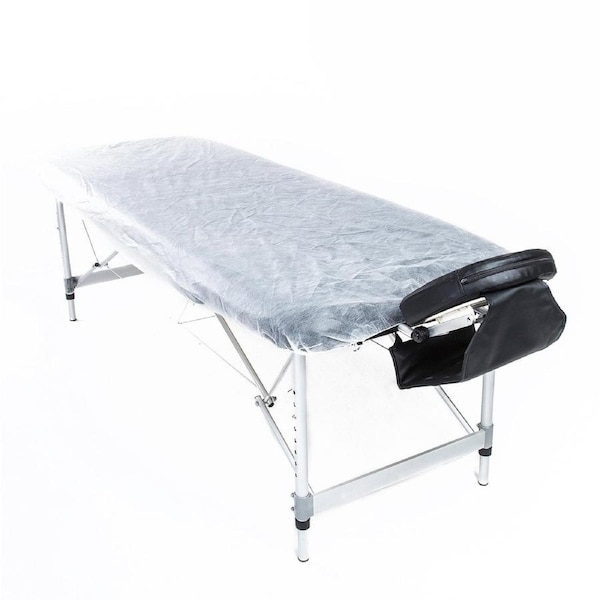 Disposable Massage Table Cover Elastic 15pc - Hygienic & Cost-Effective for Therapists