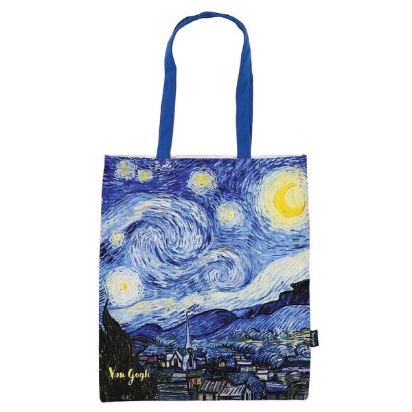 Enesco Arty Collection Tote Bag 38x44cm Van Gogh Starry Night, Whitehill 523420