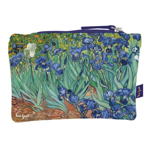 Enesco Arty Collection Pouch 20x15cm Van Gogh Irises, Whitehill 523429