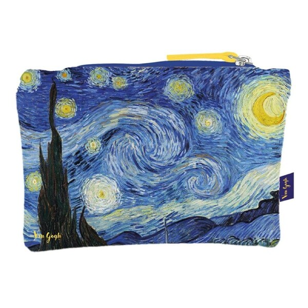 Enesco Arty Collection Pouch 20x15cm Van Gogh Starry Night, Whitehill 523428