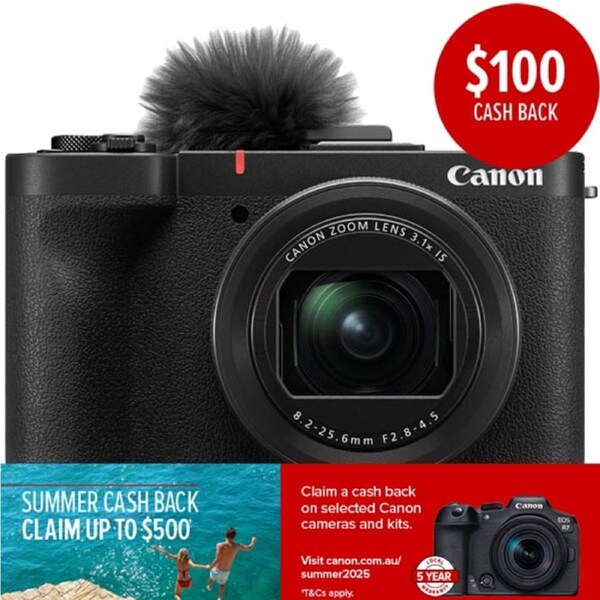 Canon PowerShot V1 Vlogging Camera - Black