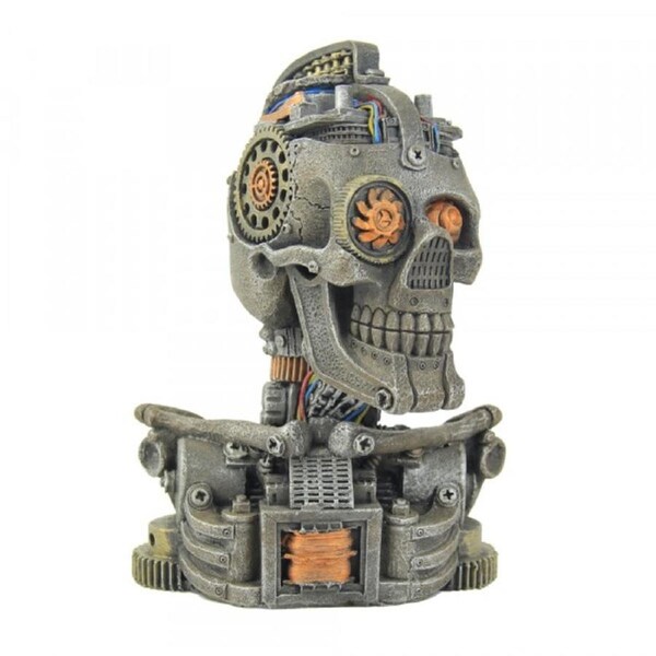 Bioscape Steampunk Skull 1 14 x 11 x 19cm Ornament (BIS465)