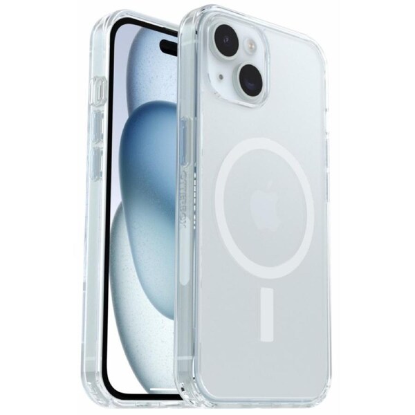 OtterBox iPhone 16e / 15 / 14 / 13 Symmetry Magsafe Case Clear