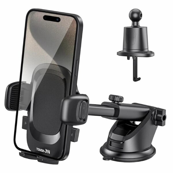Tough On Universal 3 in 1 Car Mount Holder for Dashboard Air Vent Windshield