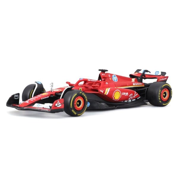 Bburago 1:43 Scale Formula Racing 2024 F-1 Ferrari SF-24 #16 Leclerc Car Model