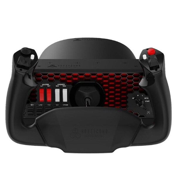 Honeycomb Alpha Flight Controls Yoke and Switch Panel XPC