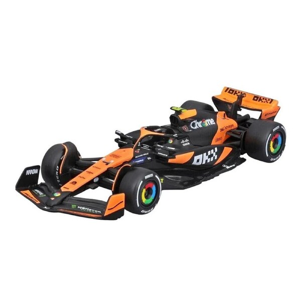 Bburago 1:43 Scale Formula Racing 2024 F-1 McLaren MCL38 #4 Norris Model