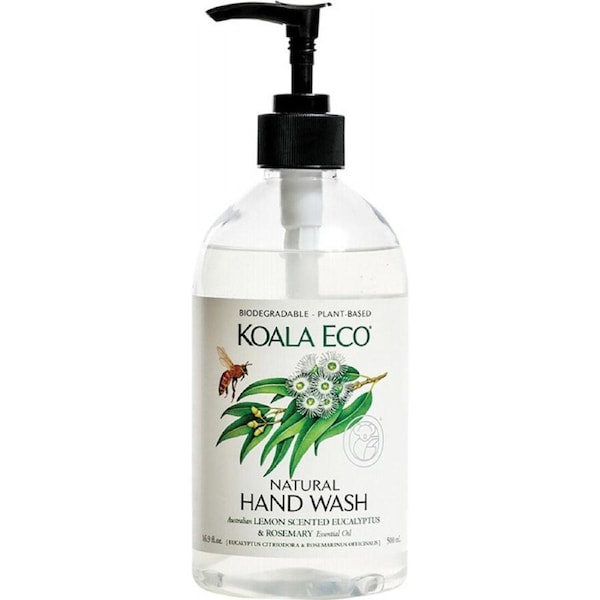 Koala Eco Hand Wash Lemon Scented Eucalyptus & Rosemary 500ml