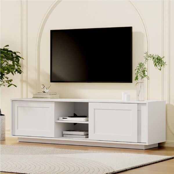 Artiss TV Unit Entertainment Unit Storage Cabinet White