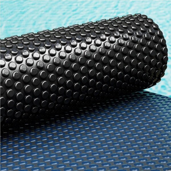 Aqua Buddy Pool Cover 10x4m 600Micron Bubble Heat Solar Blanket Shed Blue Black