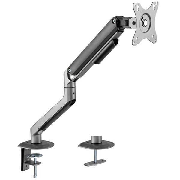 Infinity Single Monitor Economical Spring-Assisted Monitor Arm Support 17in-32in up to 9kg - Grey