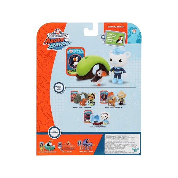 Moose Octonauts Above & Beyond Captain Barnacles Adventure Pack Age 3+