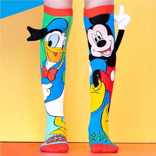 Donald Duck & Mickey Socks (Ages 3-5 Years)