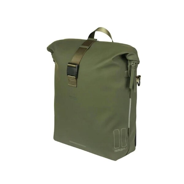 Basil Soho MIK Studs Bicycle Shoulder Bag 17L Green - Green