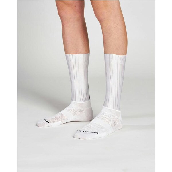 The Vandal Icon Aero Socks 36-42 - White Size 43/48