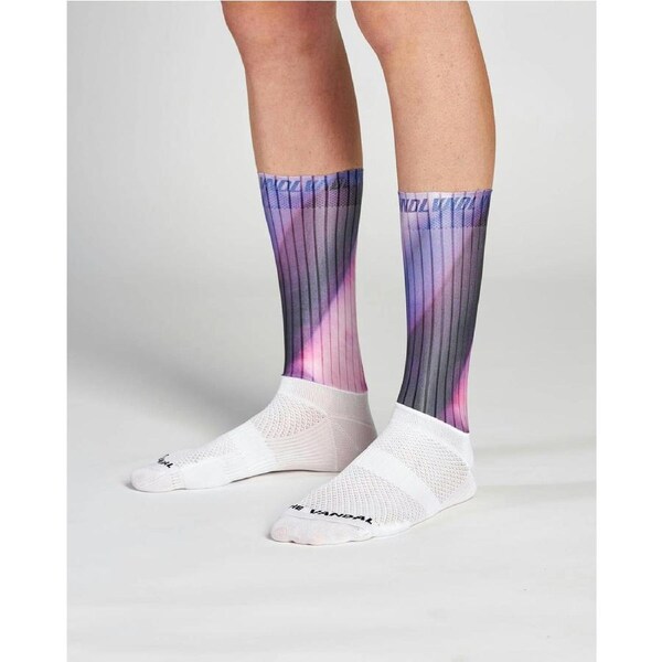 The Vandal Purple Aero Socks 43-48 - Purple Size 43/48
