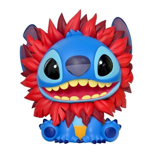Lilo & Stitch Stitch in Lion King Costume Figural PVC Bank Money/Coin Organiser