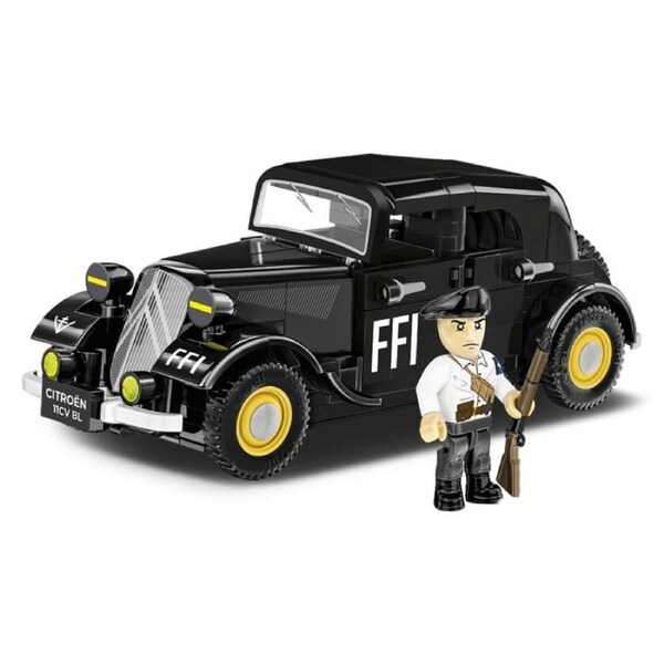 236pc World War 2 Citroen 1938 Traction 11CV Kids/Adult Building Toy 1:35 Scale