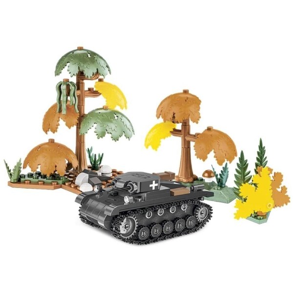 300pc World War 2 Panzer II Ausf.A Tank Vehicle Kids/Adult Building Toy