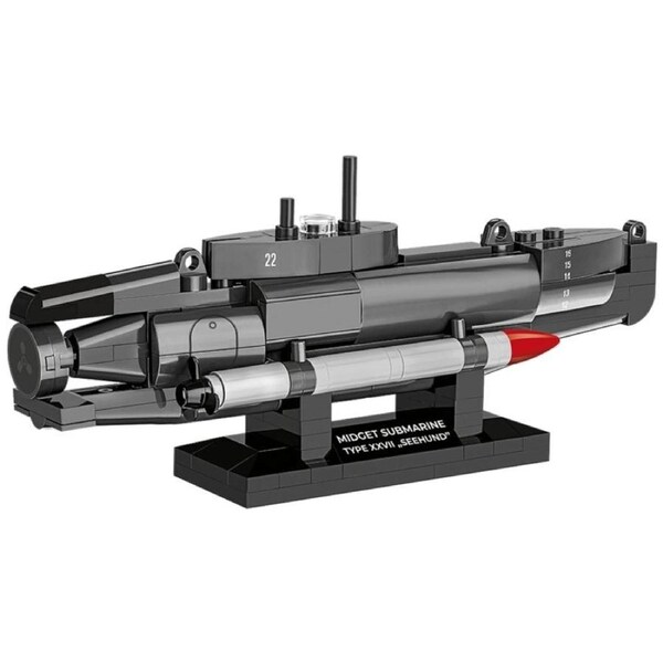 181pc World War 2 U-Boat XXVII Seehund Kids/Adult Building Toy 1:72 Scale