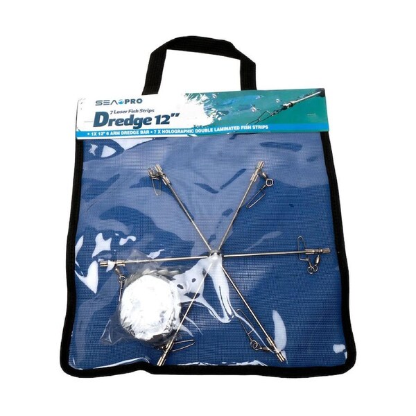 Sea Pro Dredge 17 Laser Fish Strip Offshore Trolling Lure Fishing Teaser 12 In