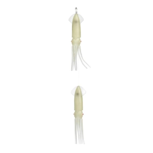 Sea Pro 2 Squid Daisy Chain Offshore Trolling Lure Squid Teaser 25.5x12cm Lumo