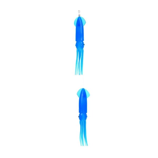 Sea Pro 2 Squid Daisy Chain Offshore Trolling Lure Squid Teaser 25.5x12cm Blue