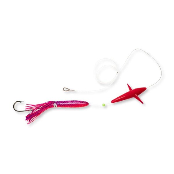 Sea Pro Live Bird Rigged Skirt Offshore Trolling Teaser Fishing Lure 9 In Pink