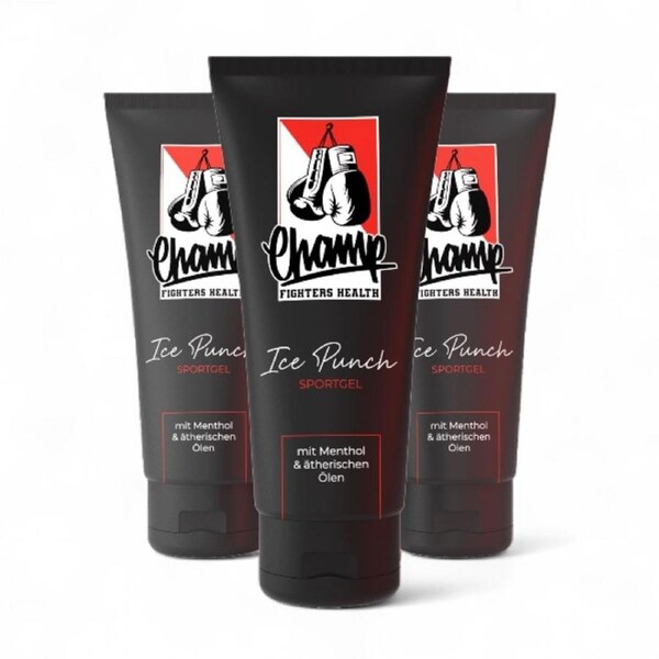 Champ Ice Punch Gel 100ml 3 x Bundle