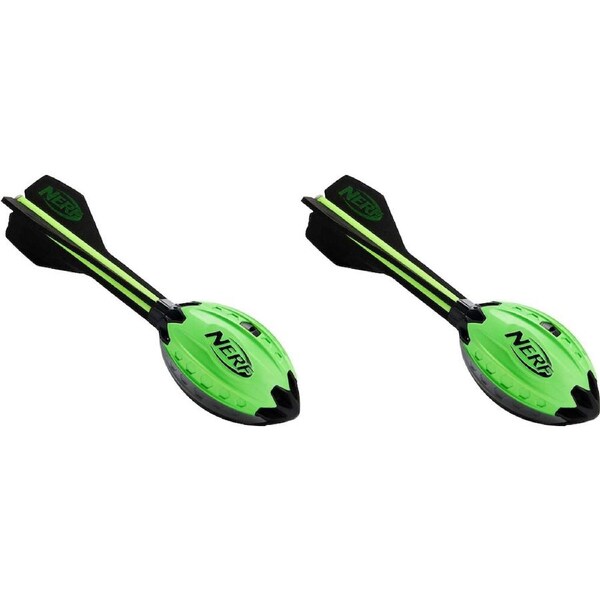 2PK NERF Sports Aero Howler Elite Foam Football Kids Outdoor Toy 32x9cm 6y+