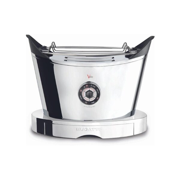 BUGATTI Volo 2 Slice Toaster - Chrome