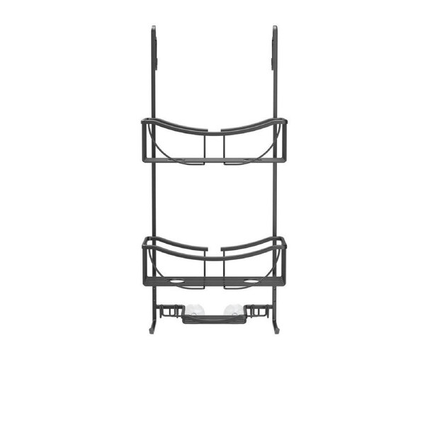 BETTER LIVING Venus 3 Tier Over the Door/Screen Shower Caddy - Black
