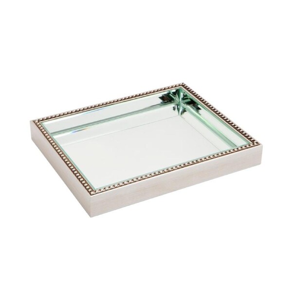 CAFE LIGHTING Zeta Small Tray - Antique Silver