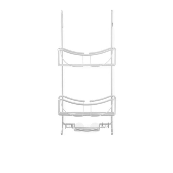 BETTER LIVING Venus 3 Tier Over the Door/Screen Shower Caddy - Aluminium Grey